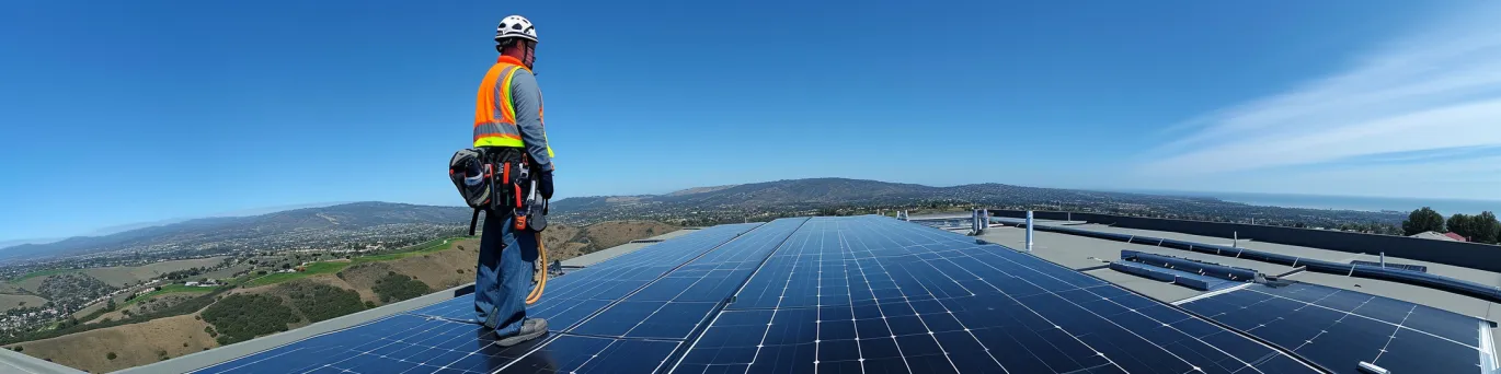 Panneaux solaires thermiques installés pour capter l'énergie solaire et produire de l'eau chaude durable.